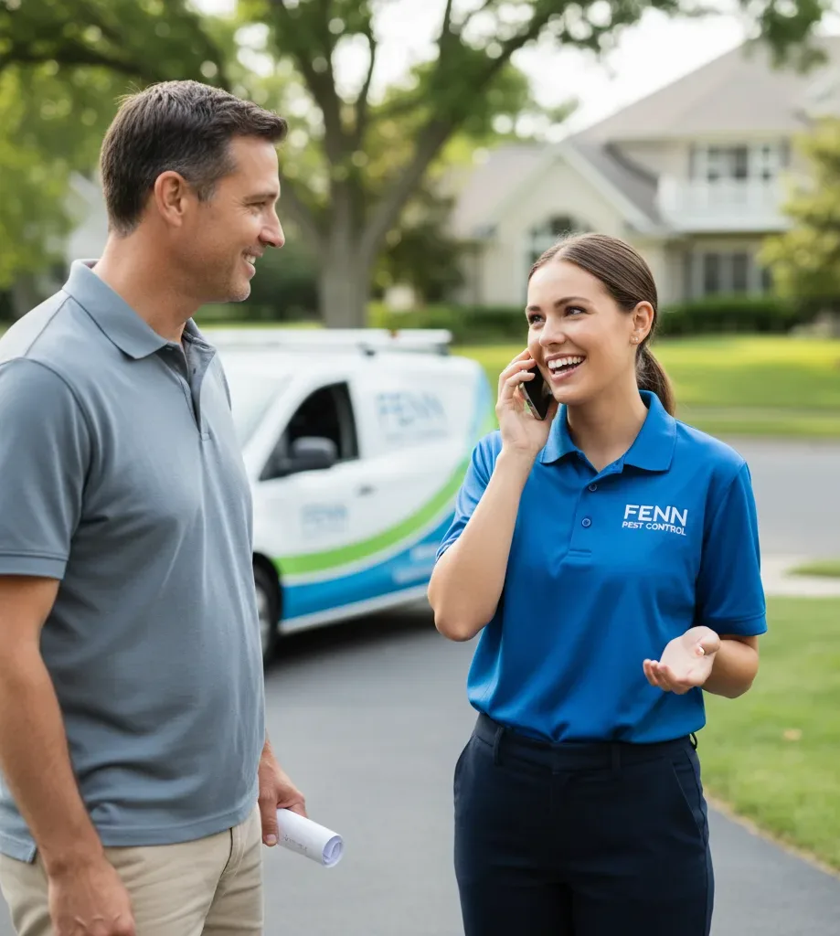Fenn Pest Control customer support in Fairfield